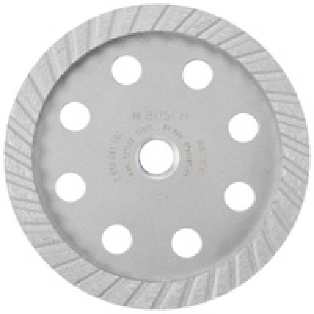 Meule assiette diamantée turbo de 5 po