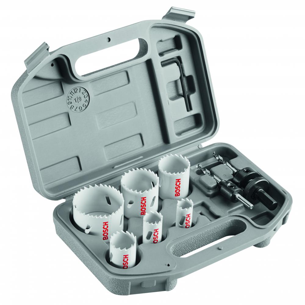 Ensemble de scies-cloches bimétalliques, 9 pièces