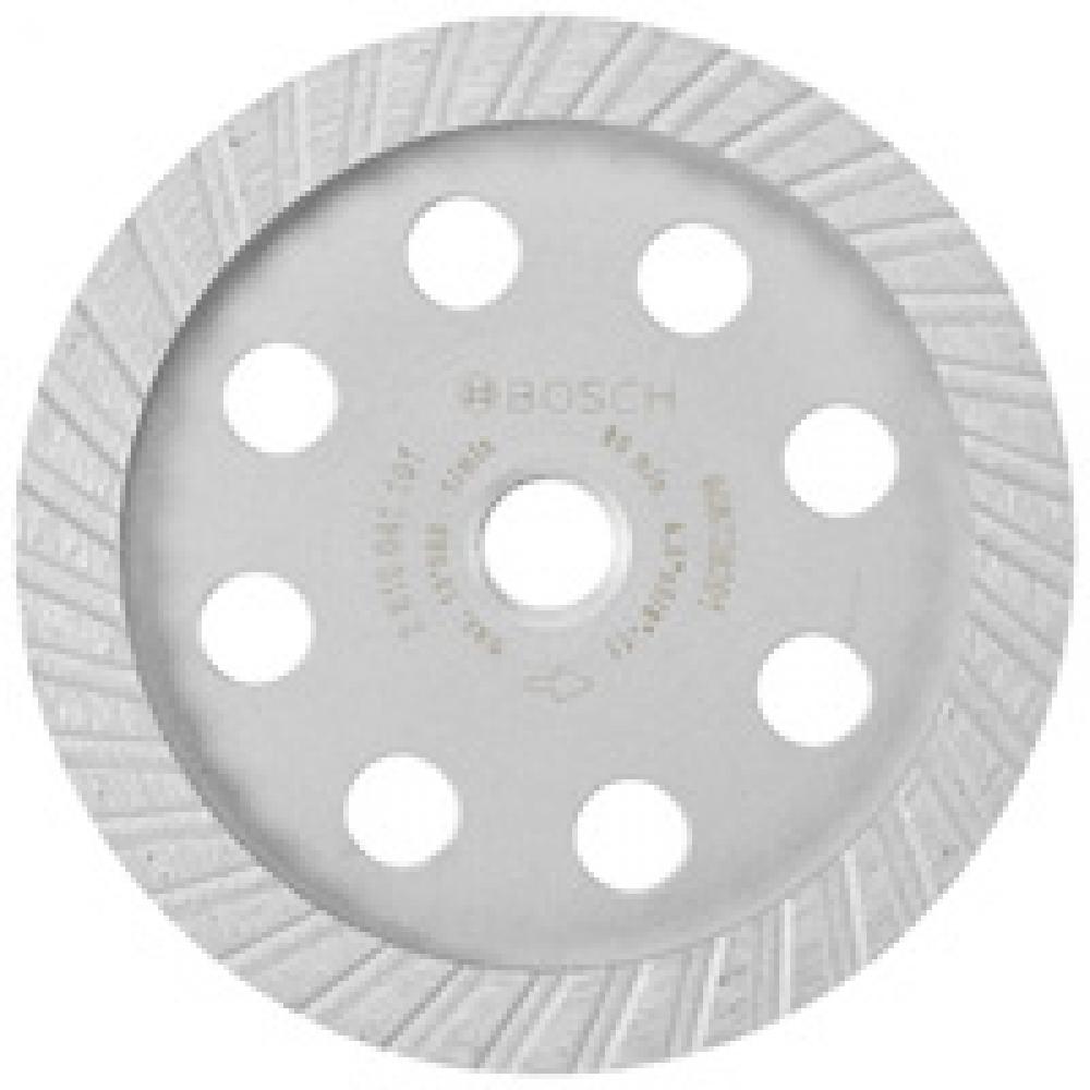 Meule assiette diamantée turbo de 4-1/2 po