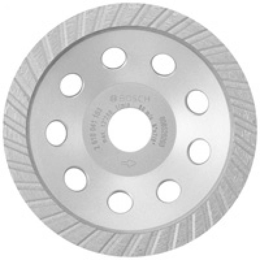 Meule assiette diamantée turbo de 5 po