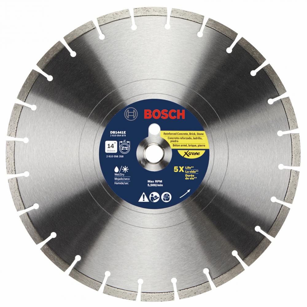 Disque diamanté segmenté de 14 po