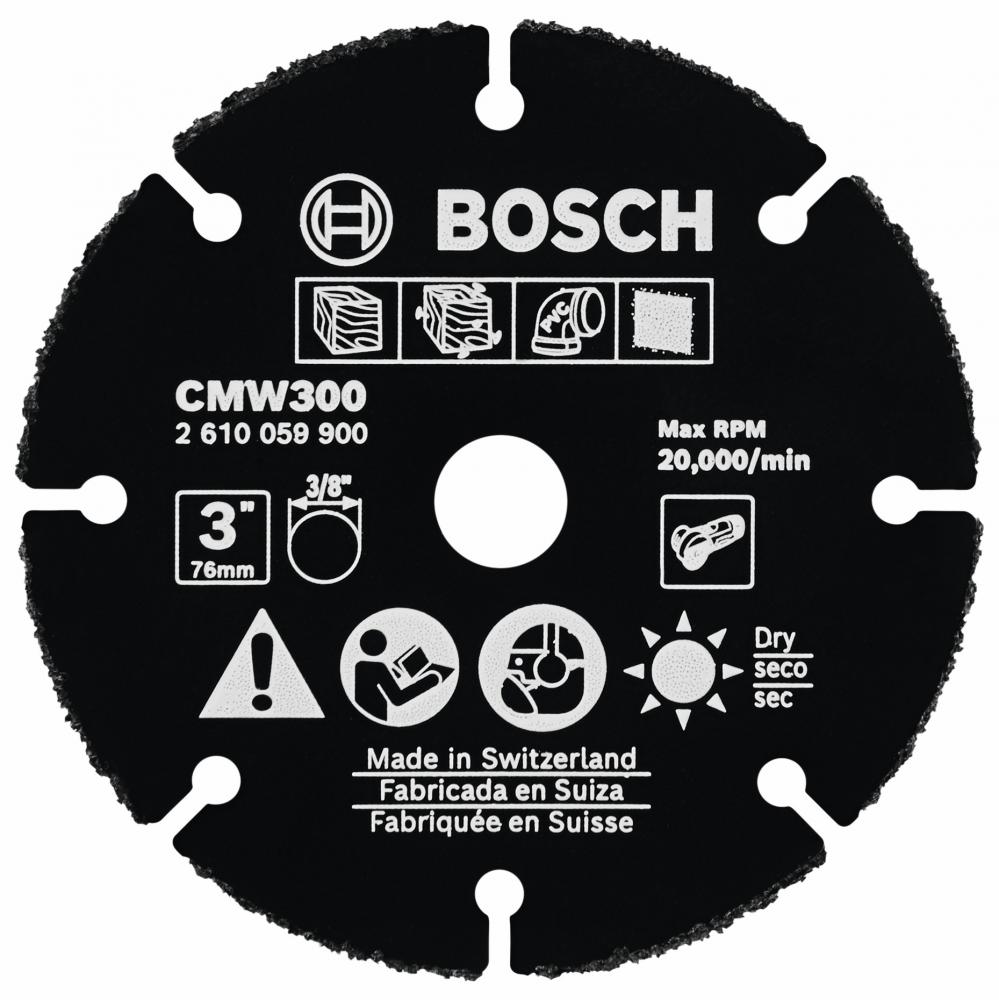 Disque à tronçonner Carbide Multi-Wheel de 3 po