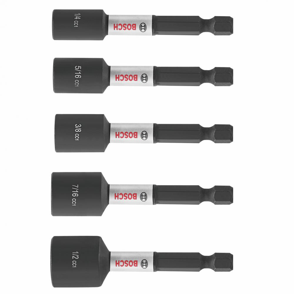 Ensemble de 5 embouts douilles de 2-9/16 po