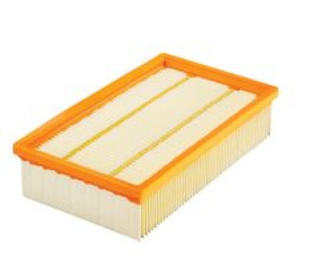 Filtre plat plissé en papier