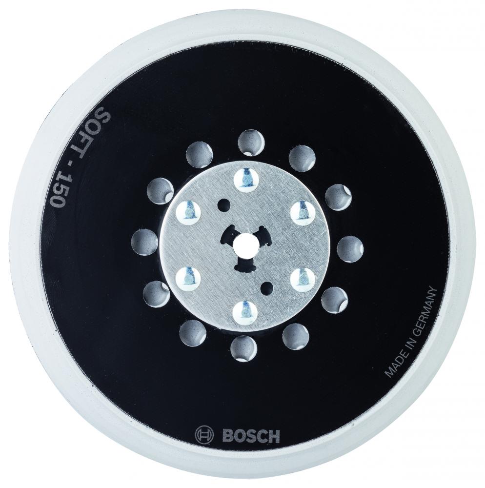 Plateau de ponçage souple de 6 po à multiperforation
