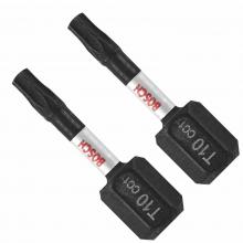 Bosch ITDT10102 - 2 embouts courts Torx® n°10 de 1 po