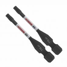 Bosch ITDT15202 - 2 embouts longs Torx® n°15 de 2 po