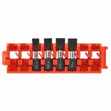 Bosch ITDSLV104C - Ensemble de 4 embouts courts plats de 1 po