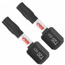 Bosch ITDT20102 - 2 embouts courts Torx® n°20 de 1 po