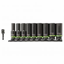 Bosch ITDSO12V10 - Ensemble de 10 douilles profondes de 1/2 po