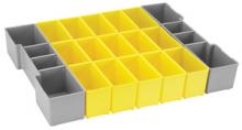 Bosch ORG1A-YELLOW - Ensemble de 17 casiers de rangement