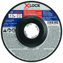 Bosch TCWX27S500 - Disque à meuler X-LOCK de 5 po
