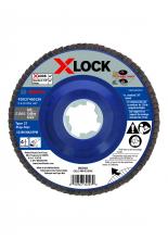 Bosch FDX27450120 - Disque à lamelles X-LOCK de 4-1/2 po, grain 120