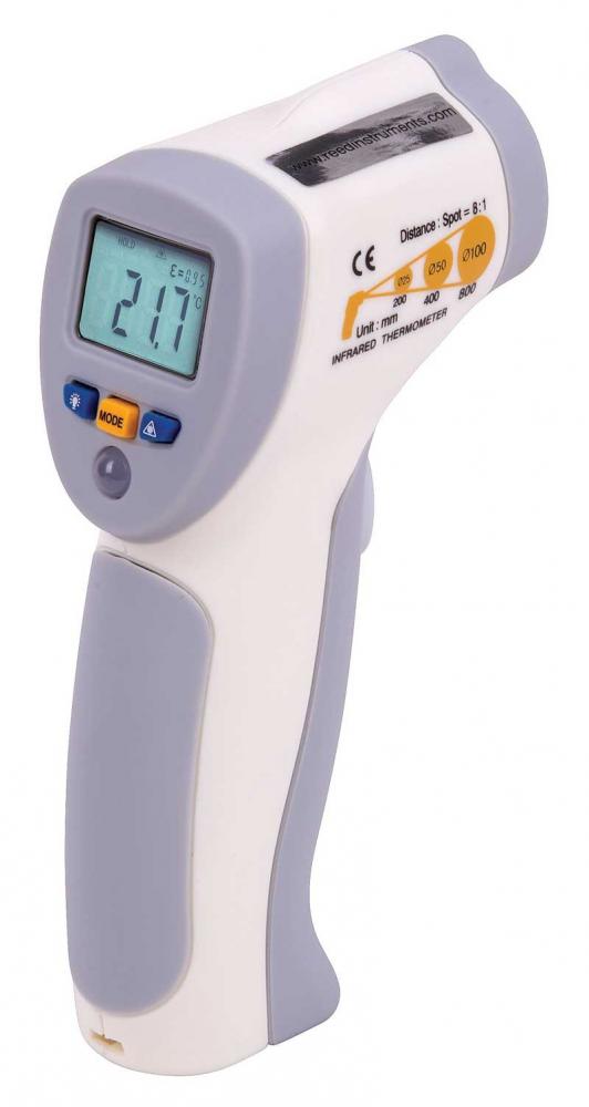 REED FS-200 Thermomètre à infrarouge alimentaire, 8:1, 392F (200C)