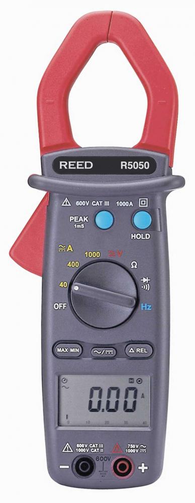 REED R5050 1000A Pince ampèremétrique v.e.v. c.a./c.c.