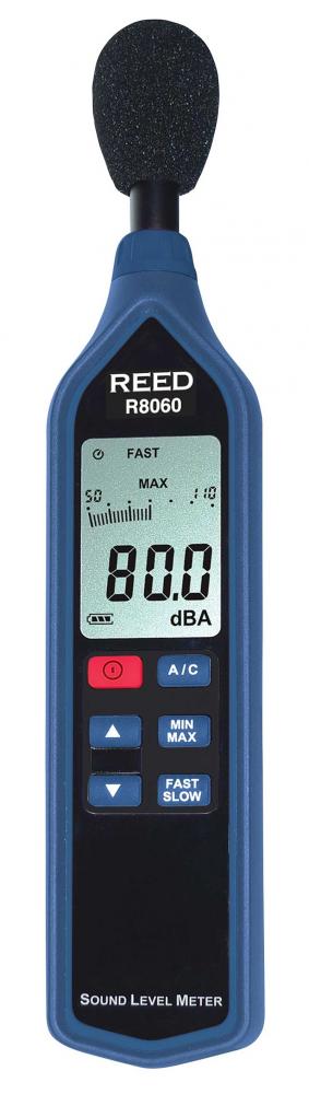 REED R8060 Sonomètre avec diagramme à barres, type 2, 30 à 130 dB