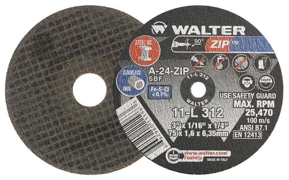 3X1/16X1/4 MEULE/TRONC-ZIP