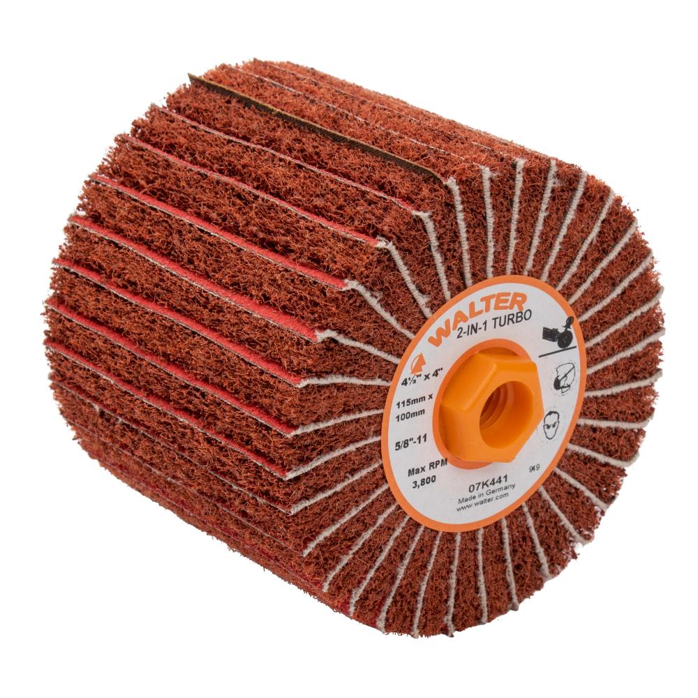 4-1/2X4X5/8-11&#34; TAMBOUR TURBO TWO-IN-ONE