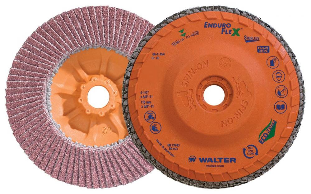 4-1/2GR40 ENDURO-FLEX-INOX, SPIN-ON