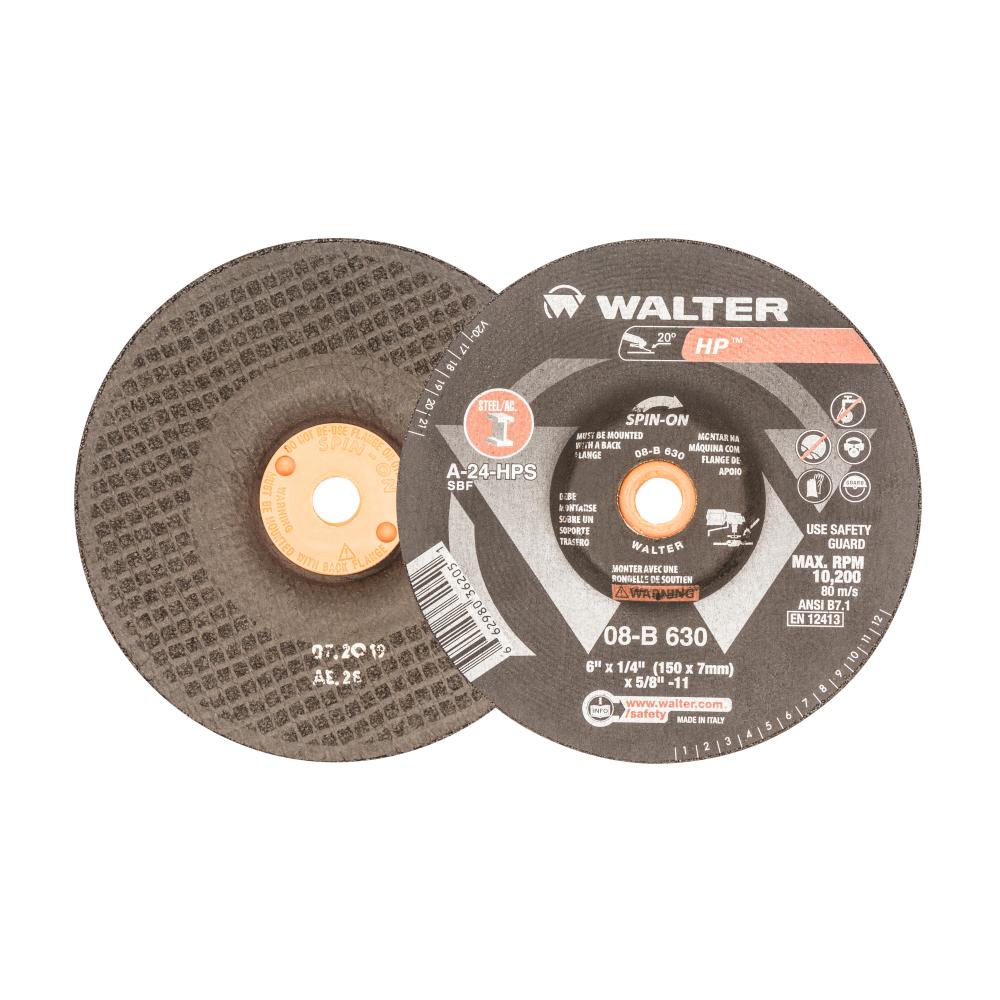 6&#34; X 1/4&#34; X 5/8-11 HP SPIN-ON