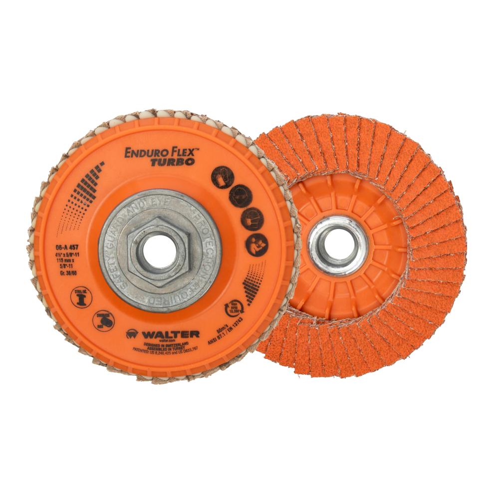 ENDUROFLEX TURBO 4.5X5/8-11 GR36/60 HUB