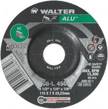 Walter Surface 08L450 - 4-1/2X1/4 ALU MEULE A RECTIFIER
