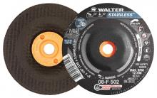 Walter Surface 08F502 - 5X1/8 A30SS MEULES-INOX SPIN-ON