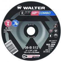 Walter Surface 08B512 - 5X1/8X7/8 MEULE HP COMBO