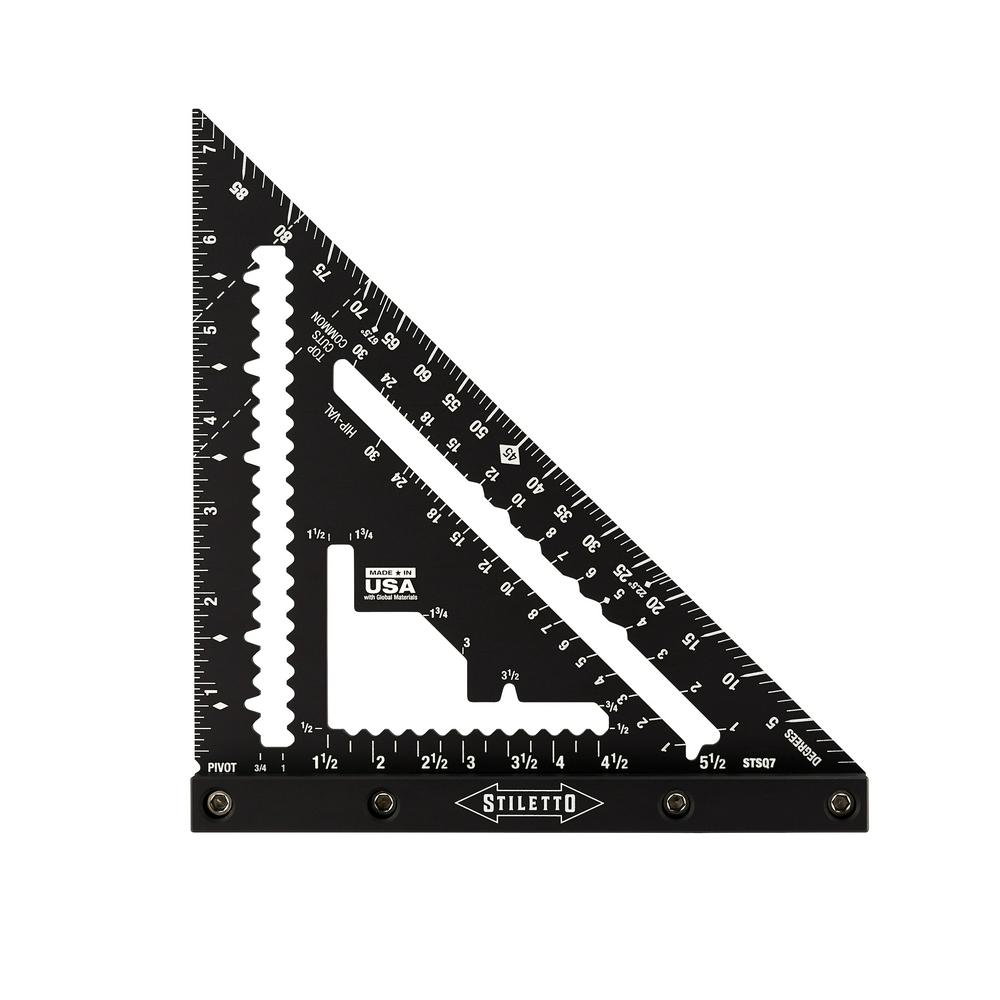 Équerre de charpentier STILETTO® de 7 po