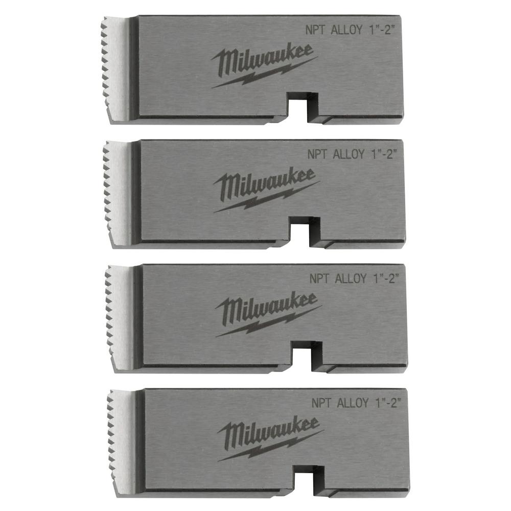 Matrices de filetage NPT universelles pour alliage 1 po – 2 po MilwaukeeMD