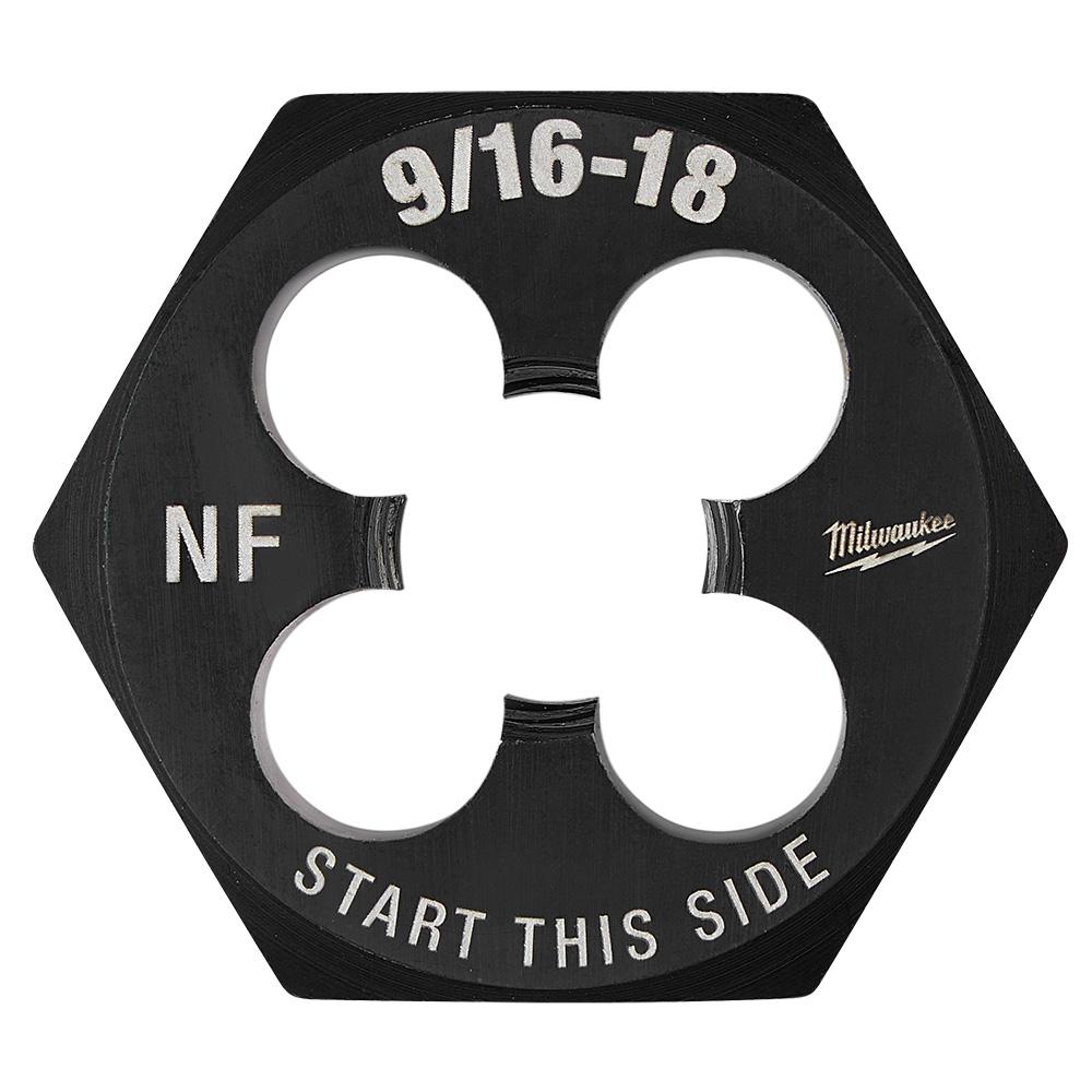 Filière hexagonale de 1 7/16 po – 9/16 po-18 NF