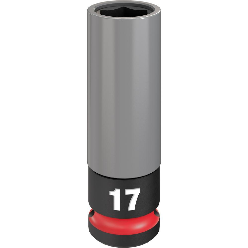 Douille pour écrous de roue métrique de 17 mm pour clé à cliquet de 1/2 po