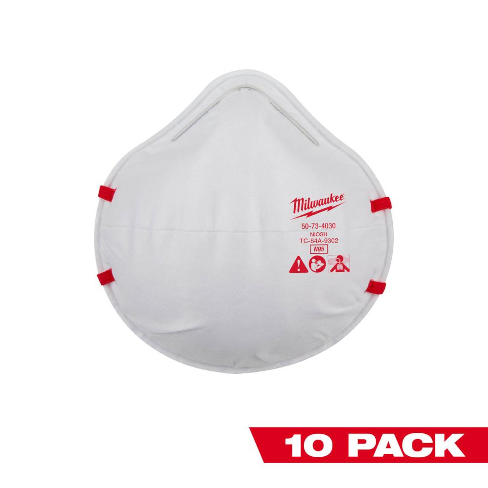 Masques respiratoires N95 tout usage – Paquet de 10