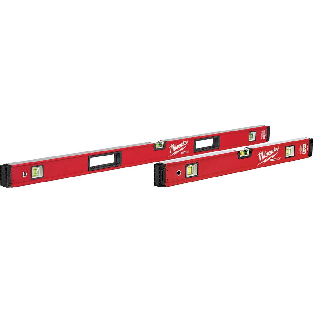 Ensemble de niveaux REDSTICK à caisson rigide de 24 po/48 po