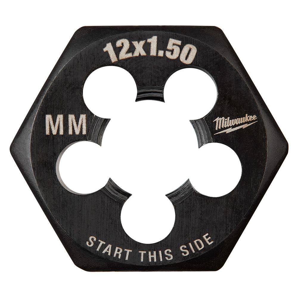 Filière hexagonale de 1 po – M12-1,50 mm