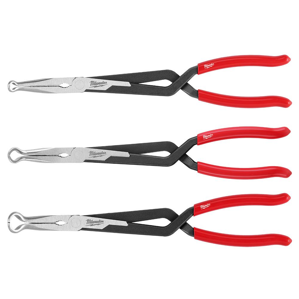 Ensemble de 3 pinces à tuyau à longue portée