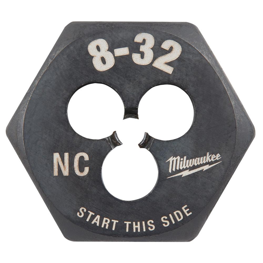 Filière hexagonale de 1 po – 8-32 NC