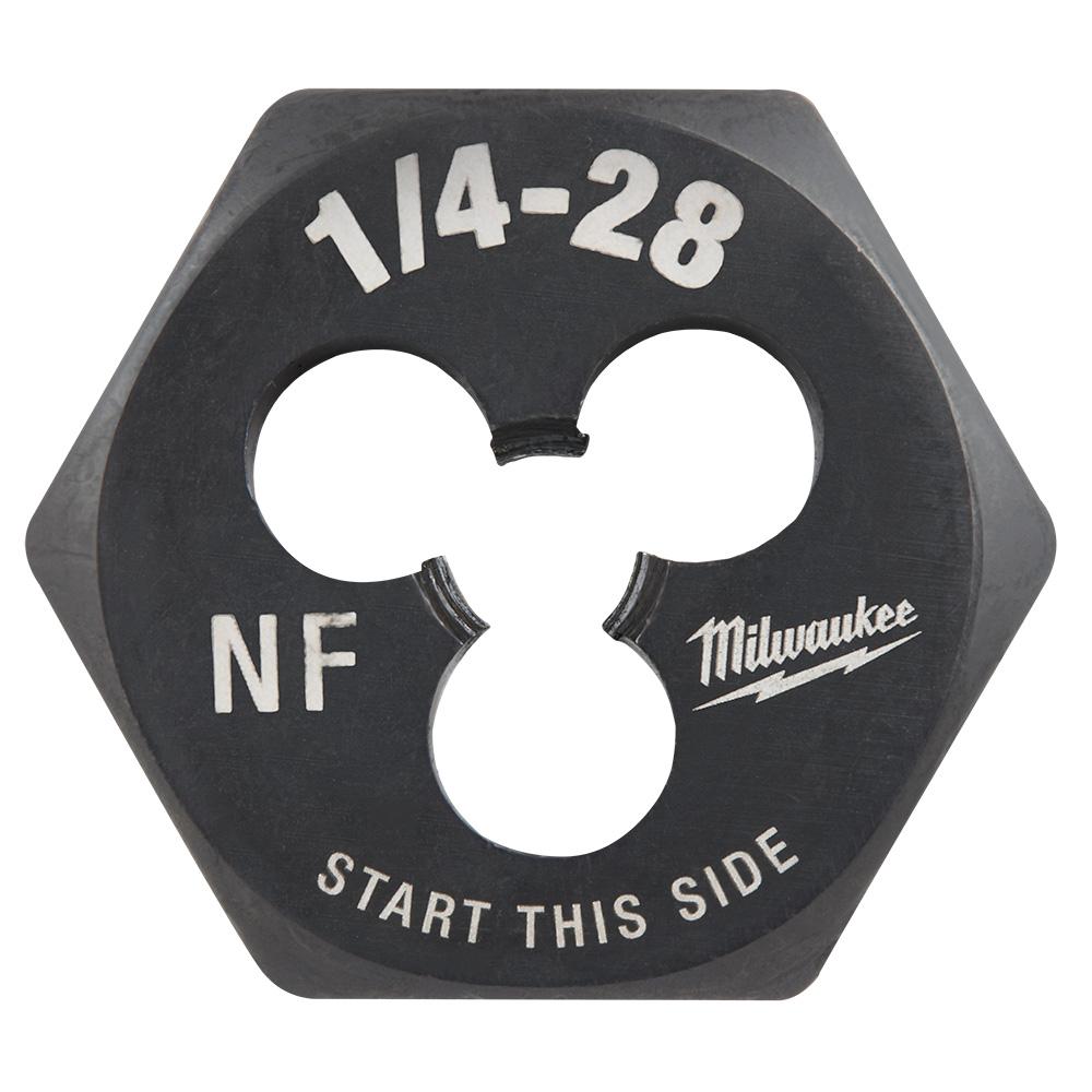 Filière hexagonale de 1 po – 1/4 po-28 NF