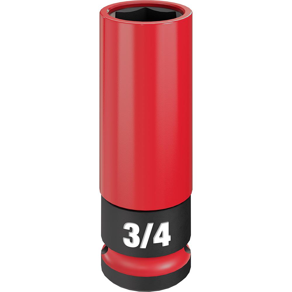 Douille pour écrous de roue SAE de 3/4 po pour clé à cliquet de 1/2 po