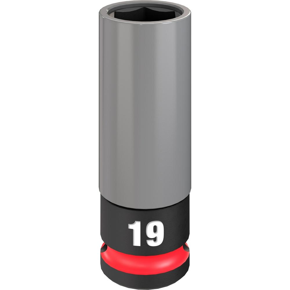 Douille pour écrous de roue métrique de 19 mm pour clé à cliquet de 1/2 po