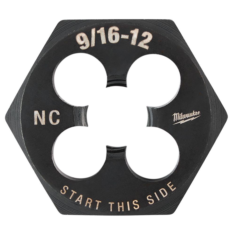 Filière hexagonale de 1 7/16 po – 9/16 po-12 NC