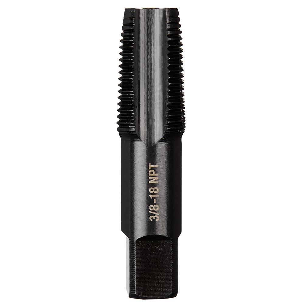 Taraud ébaucheur à goujure droite – 3/8 po x 18 NPT