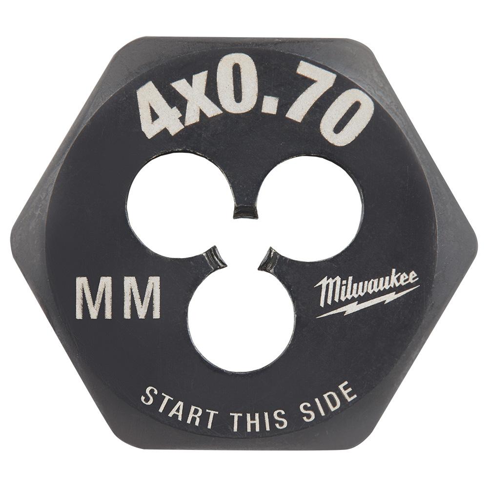 Filière hexagonale de 1 po – M4-0,70 mm