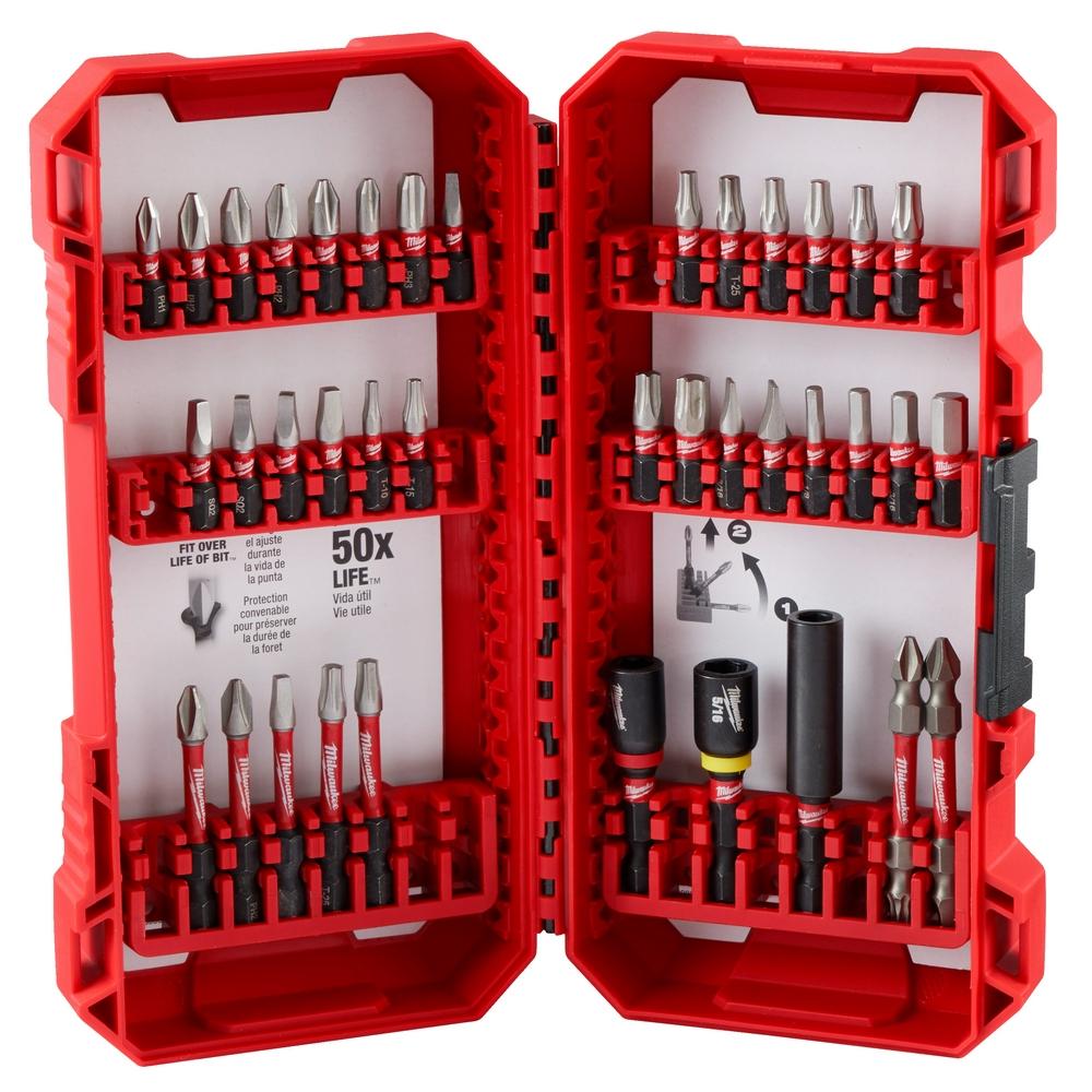 Jeu d’embouts tournevis SHOCKWAVE Impact DutyMC – 38 morceaux