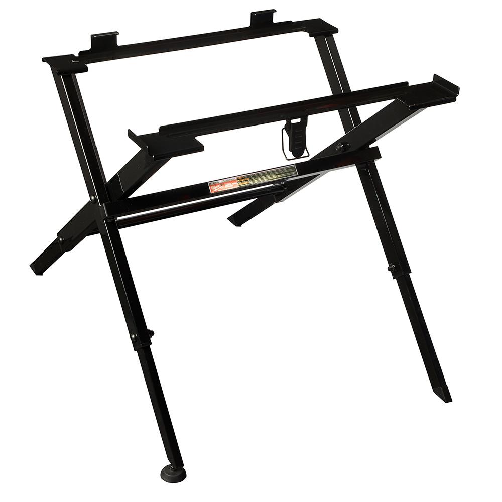 Support pliant pour scie de table