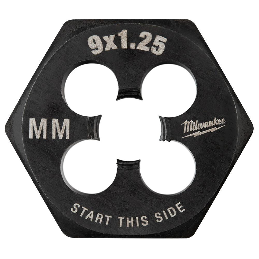 Filière hexagonale de 1 po – M9-1,25 mm