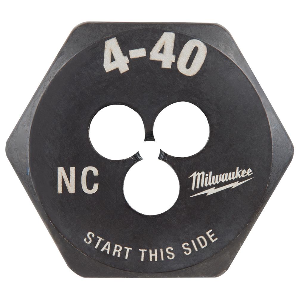 Filière hexagonale de 1 po – 4-40 NC