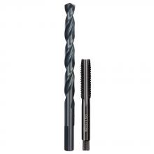 Milwaukee 49-57-5554 - Taraud intermédiaire à goujure droite de M10-1,50 mm et foret R