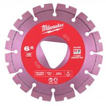 Milwaukee 49-93-7261 - Lame diamantée Purple 6" x .100" pour le béton vert