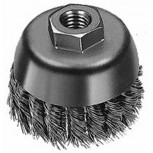 Milwaukee 48-52-1350 - Brosse coupe métallique à fils noués de 4 po - Acier au carbone